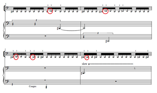 Notação musical tradicional: transcrição de notas Sheet music for Piano  (Solo) Easy