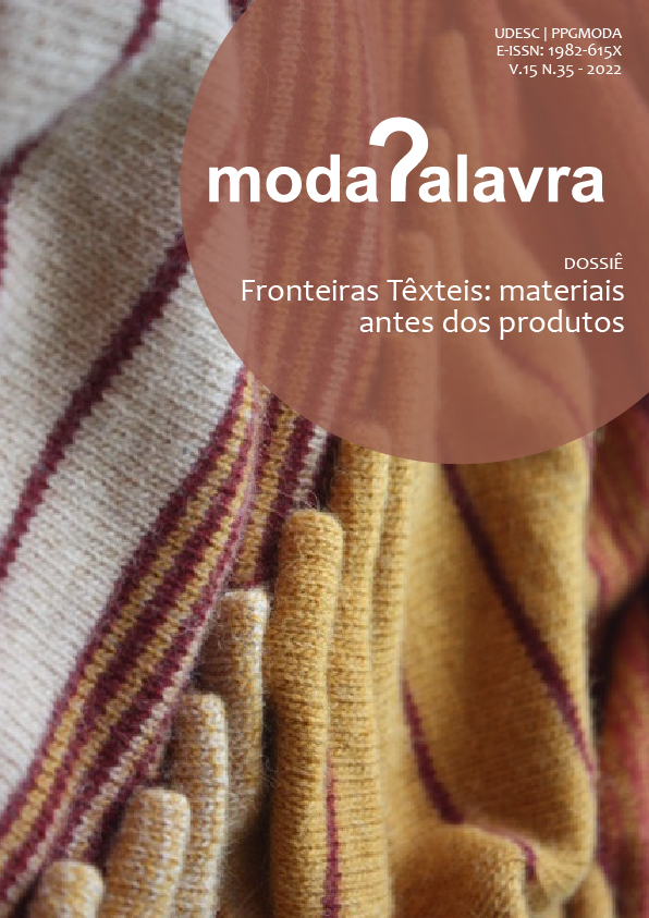 					Visualizar v. 15 n. 35 (2022): Fronteiras têxteis: materiais antes dos produtos
				