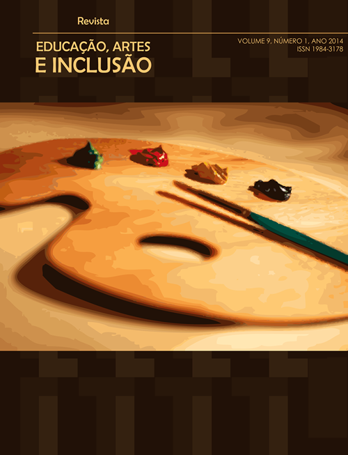 					Visualizar v. 9 n. 1 (2014): Revista Educação, Artes e Inclusão
				