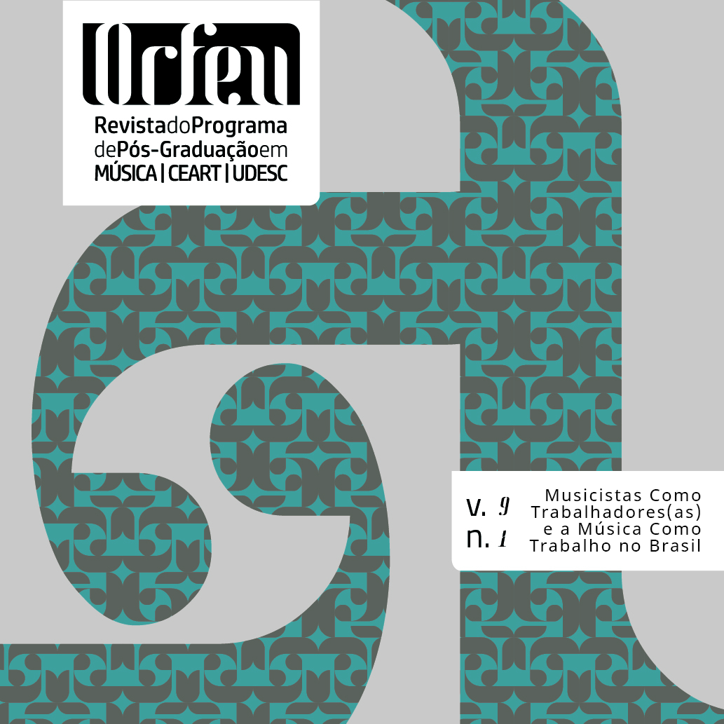 					Afficher Vol. 9 No 1 (2024): Dossiê Musicistas como Trabalhadores(as) e a Música como Trabalho no Brasil
				